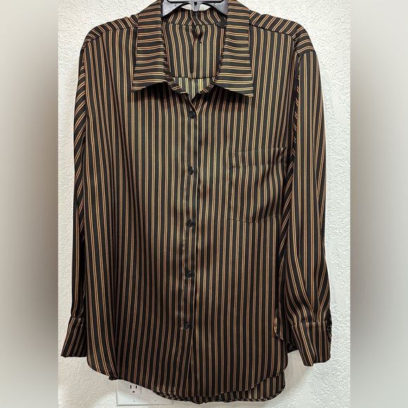 Zara Woman Cuffed shirt - Picture 1 of 5